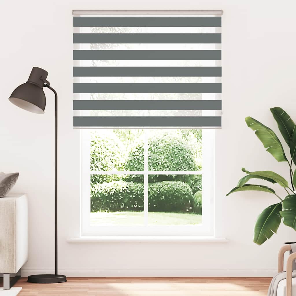 Store Zebre Gris Fonce 135,9 cm Polyester