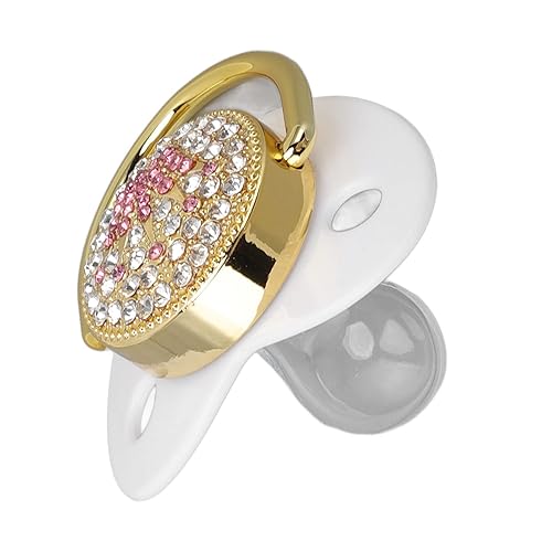 Chupete simétrico para bebé, diseño simétrico de una pieza, forma de pezón que ayuda a promover un desarrollo bucal saludable, ultra ligero, suave,