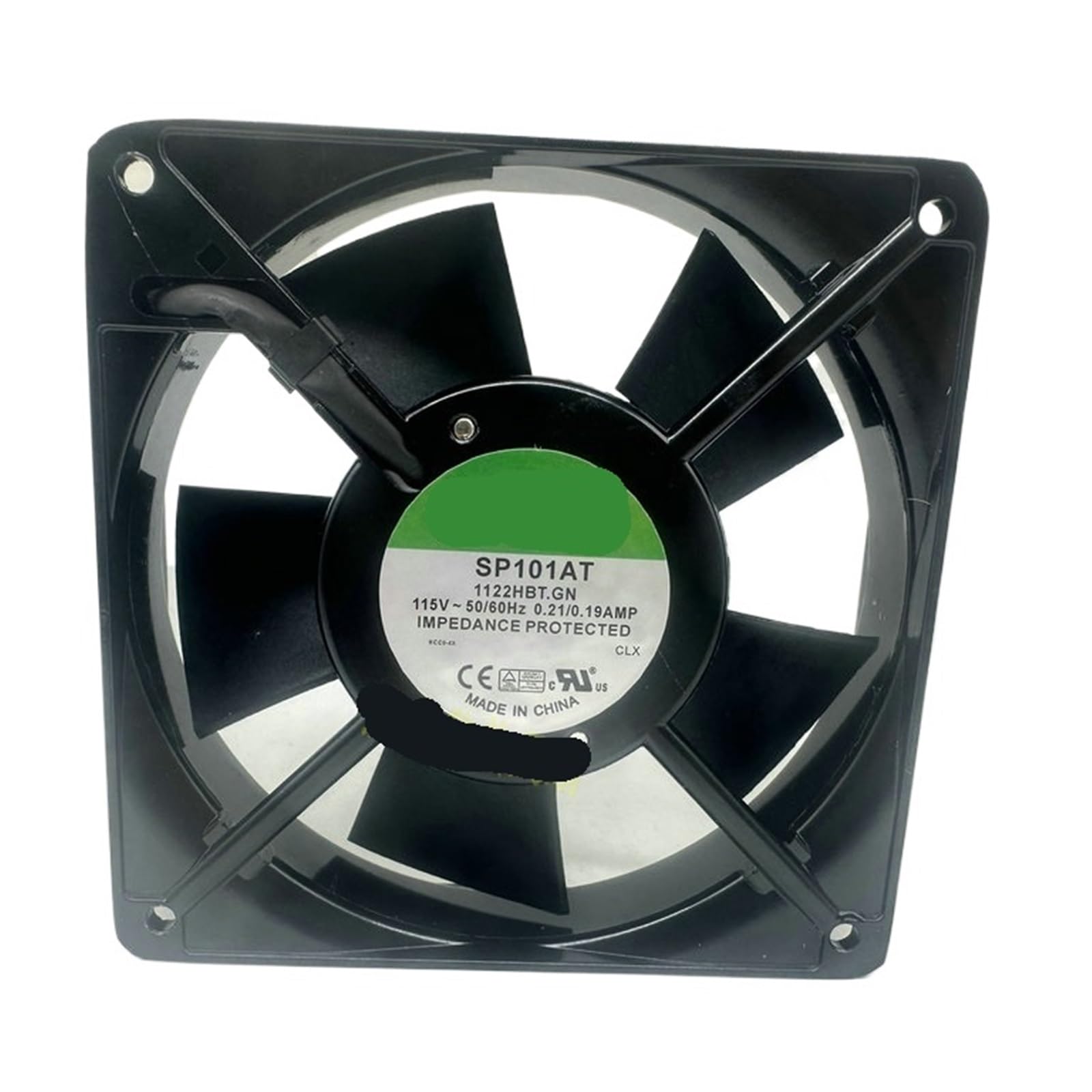 SP101AT 1122 HBT.GN AC 115V 0.21/0.19AMP 120x120x25mm Server Cooling Fan