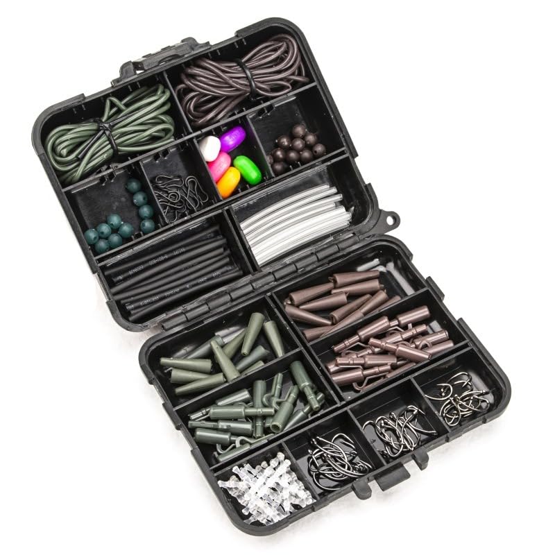 Kit completo de accesorios para pesca de carpa de 108 piezas miniatura 6
