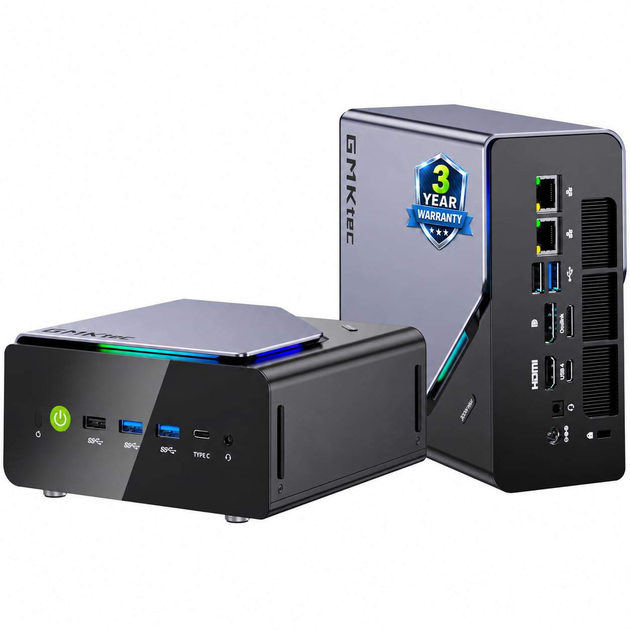 Amazon.com: GMKtec K12 Gaming Mini PC AMD Ryzen 7 H 255 32GB DDR5