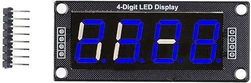 Vista 19 de 4 módulos de segmento digital Tm1637 Pantalla digital LED de 4 dígitos de 7 segmentos Pantalla digital LED de 0.56 pulgadas, pantalla de reloj