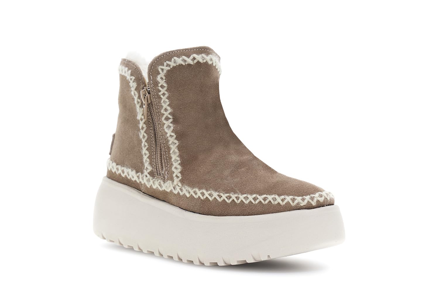 CAFèNOIR - Stiefeletten Aus Wildleder Mit Doppeltem Reißverschluss, Für Frauen