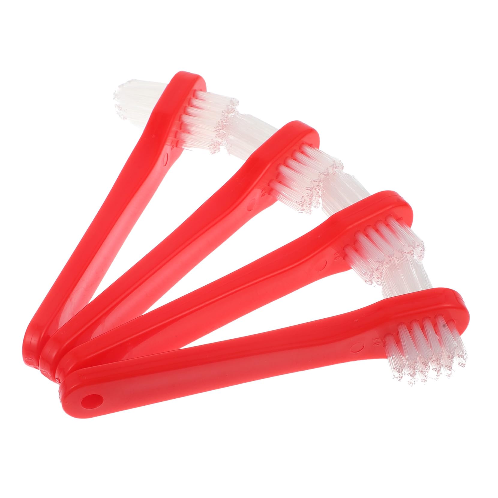 CALLARON 5 Series Cepillo De Limpieza Para Dentaduras Postizas Cepillo De Con Cabezales Firmes Cepillos Para Adultos Cepillo Para Dentaduras Postizas Herramientas De 4 piezas x 5