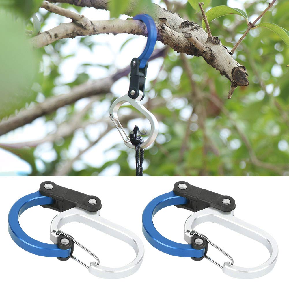 Clips Mousqueton Extérieur Légers, Lot Utilisation Longue Durée