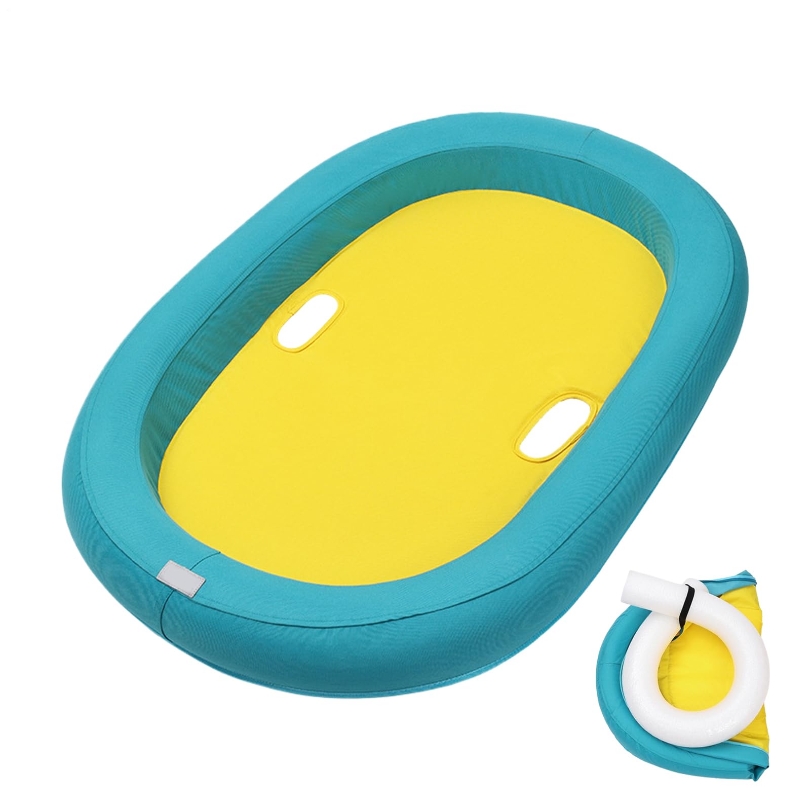 Pet Float Float Raft - Hund Schwimmendes Reihenbett | Hund Pool Float | Aufblasbarer Hundepool Floß, Haustier Luftmatratze Schwimmbad S-trand Spielzeug