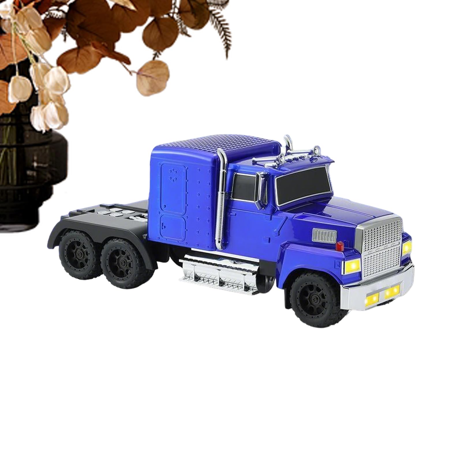 Altoparlanti da Tavolo Cassa a Forma di Camion con Microfono Integrato e | Altoparlante Senza Fili da Viaggio con LED e Radio FM Per Appassionati di Auto, Feste e Viaggio