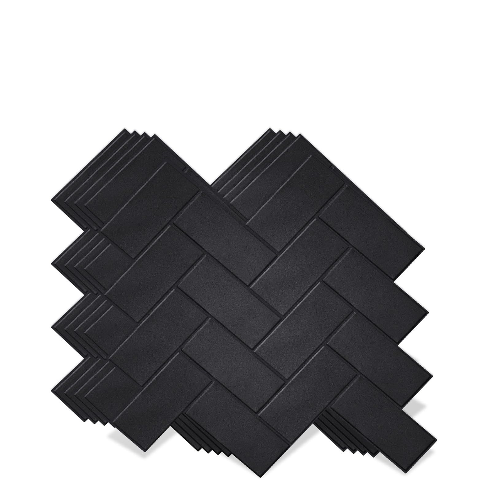Splashback for Kitchen 5/10Sheet Stick On Self-Adhesive Tile White Peel and Tiles for Kitchen and Bathroom Herringbone and Back Splash(VP416-5PCS)