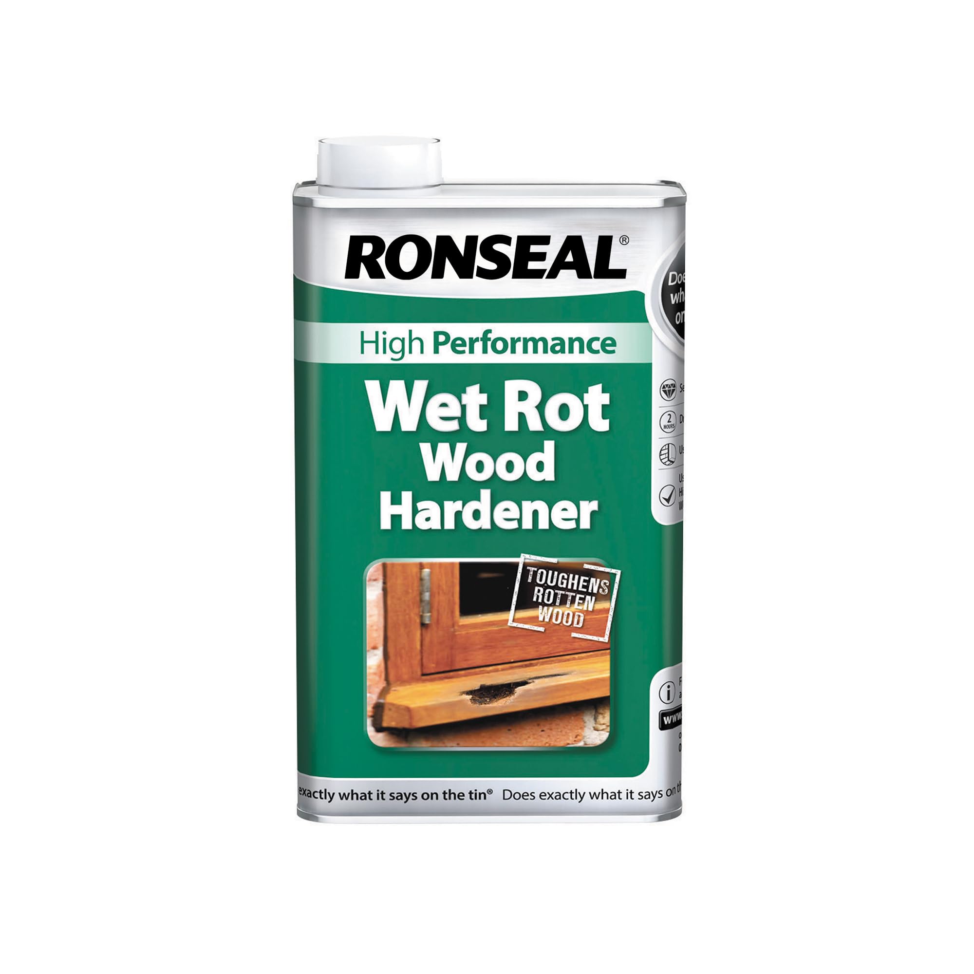 Monal Clear Wet Rot Wood Hardener – Deep Penetrating Timber Treatment For Strengthening Soft Or Decayed Wood, Interior And Exterior, 250Ml & 500Ml (500 Ml)