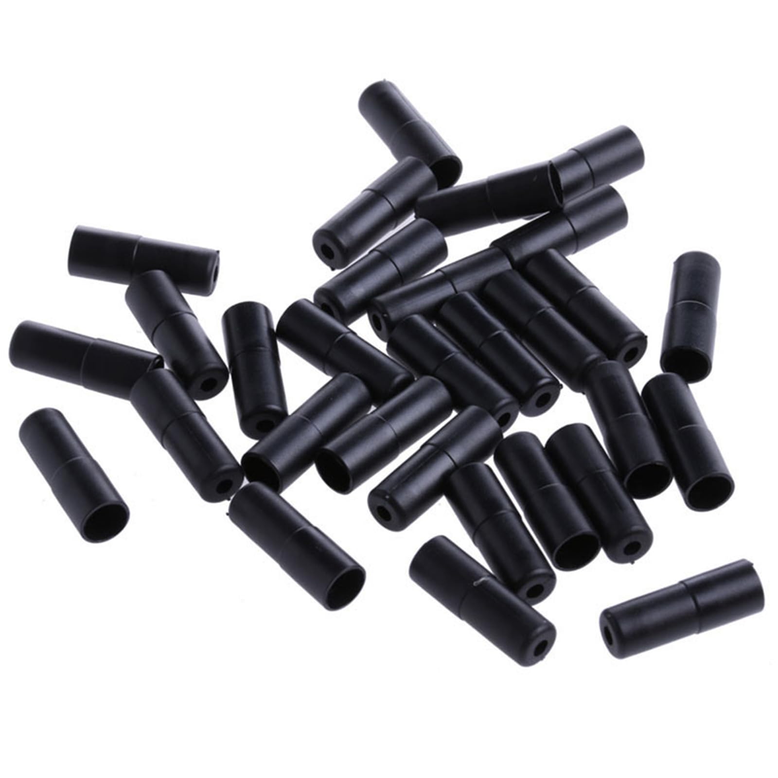 100Pcs Bike Brake Cable Housing Ferrule End Cap Bicycles Shifts Cable End Cap Bike Derailleur Shifts Wire