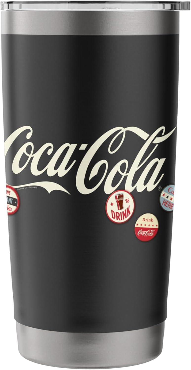 Coca-Cola Pin Scatter Stainless Steel Insulated Tumbler - Image 3