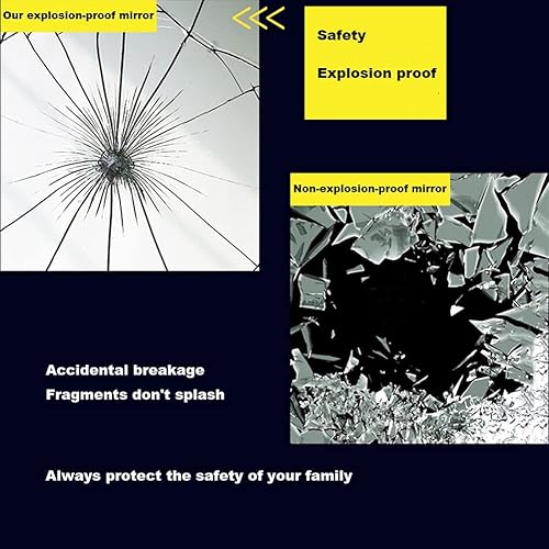 Miniatura 4 de Espejo de maquillaje sin marco rectangular, espejo de baño LED táctil inteligente, luz blanca, espejo de pared horizontalvertical, pantalla de