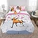 Franco Kids Bedding Comforter with Sheets and Cuddle Pillow Bedroom Set, 6 Piece Full Size, Spirit Riding Free