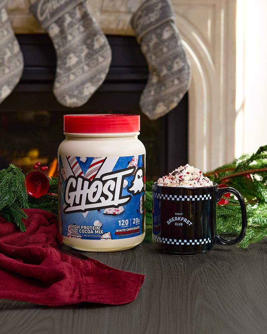 GHOST High Protein Hot Cocoa Mix | 20g Hydrolyzed Whey Protein
