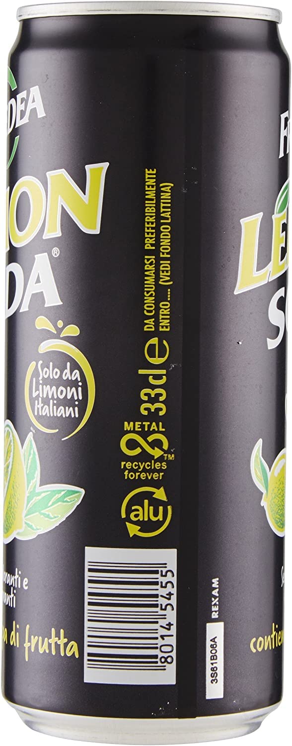 72x Campari Lemonsoda Italian Lemon Soft Drink Beverage 330ml