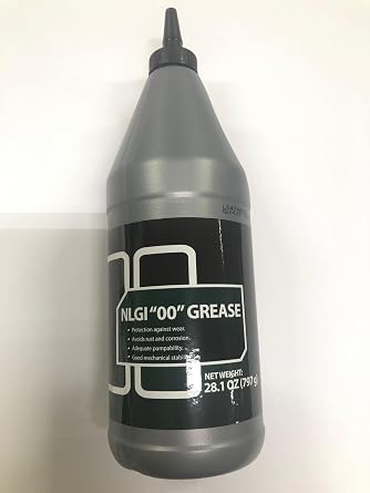 One Quart 00" Grade Pourable Grease for Gearboxes and Tiller Drives