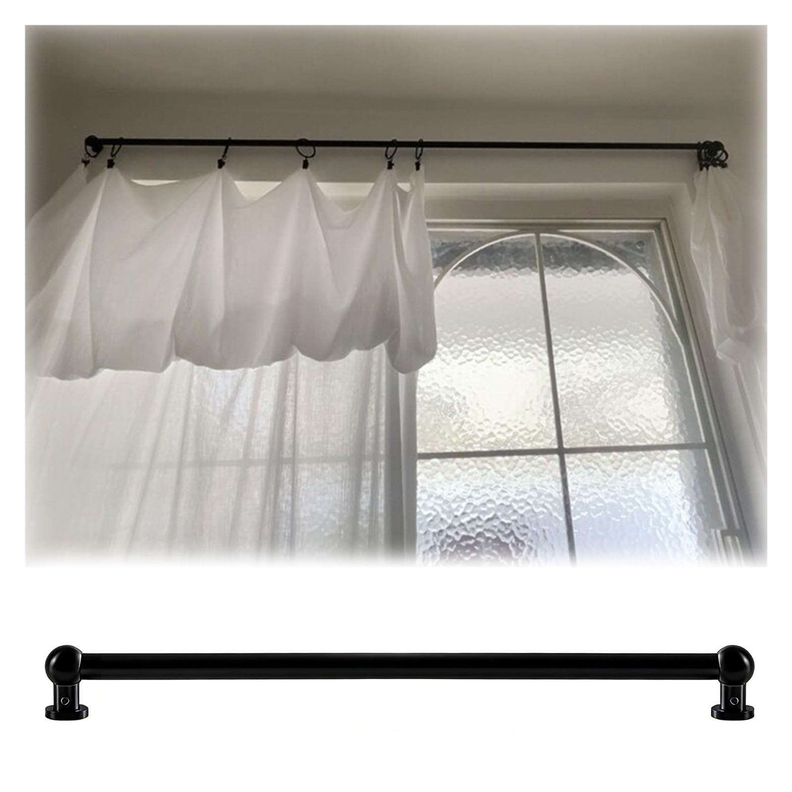Tringle à rideau de porte française pour sublimer vos fenêtres de terrasse et placards