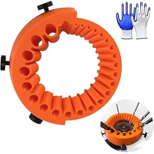Boorslijper gereedschap, boorslijper, haakse slijper, handheld boorbitslijper, boor slijphulp Flex, 2 tot 13 mm boorbits voor het slijpen, 125 mm slijper en haakse slijper