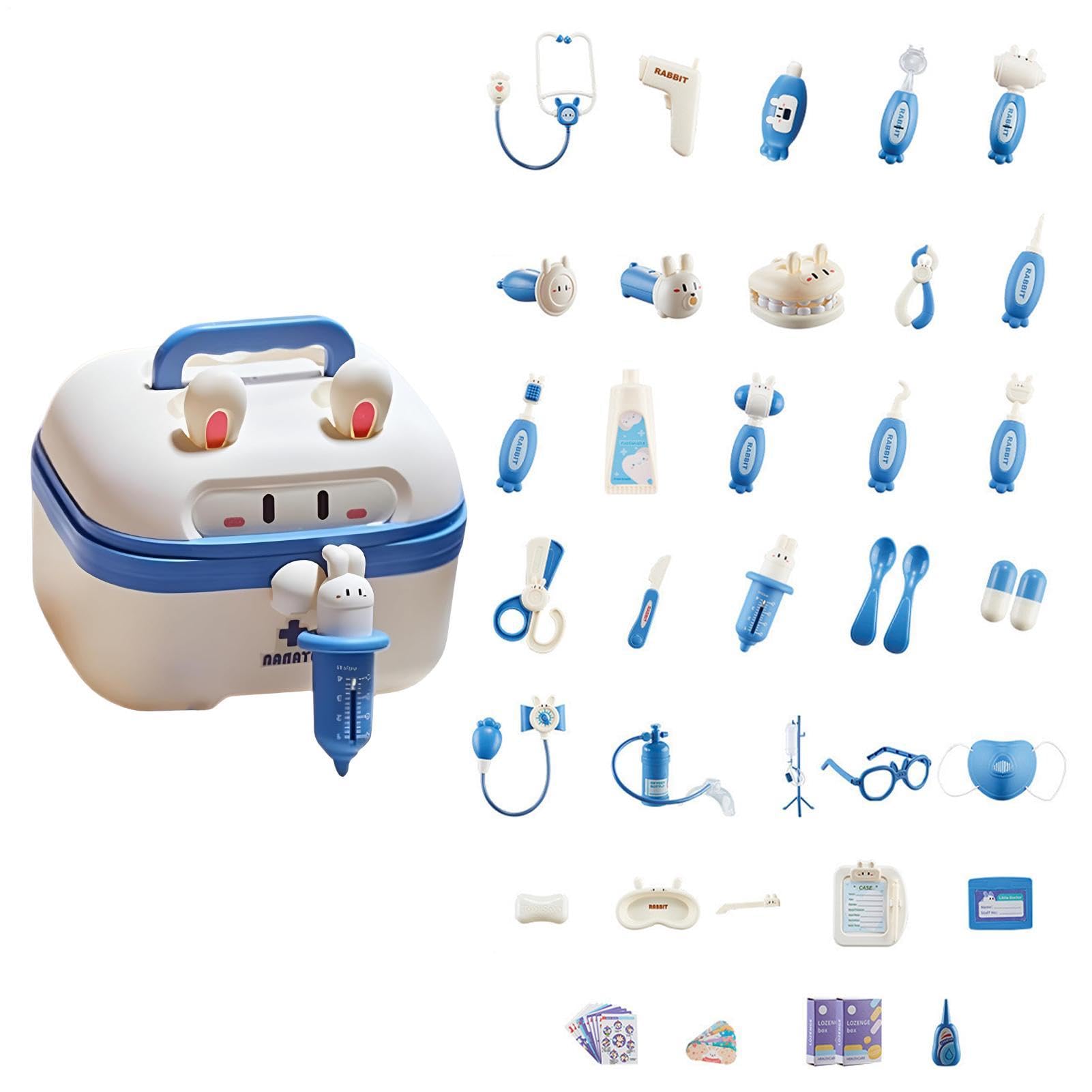 Maletín de Doctor para Niños Maletín Hospital con Luz y Sonido | Set de Juego de Rol Médico para Casa Escuela Preescolar Cumpleaños Aula