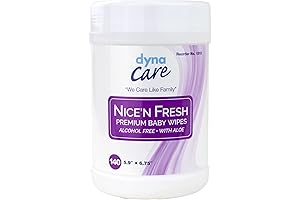 Premium Wet Baby Wipes with Natural Aloe & Lanolin
