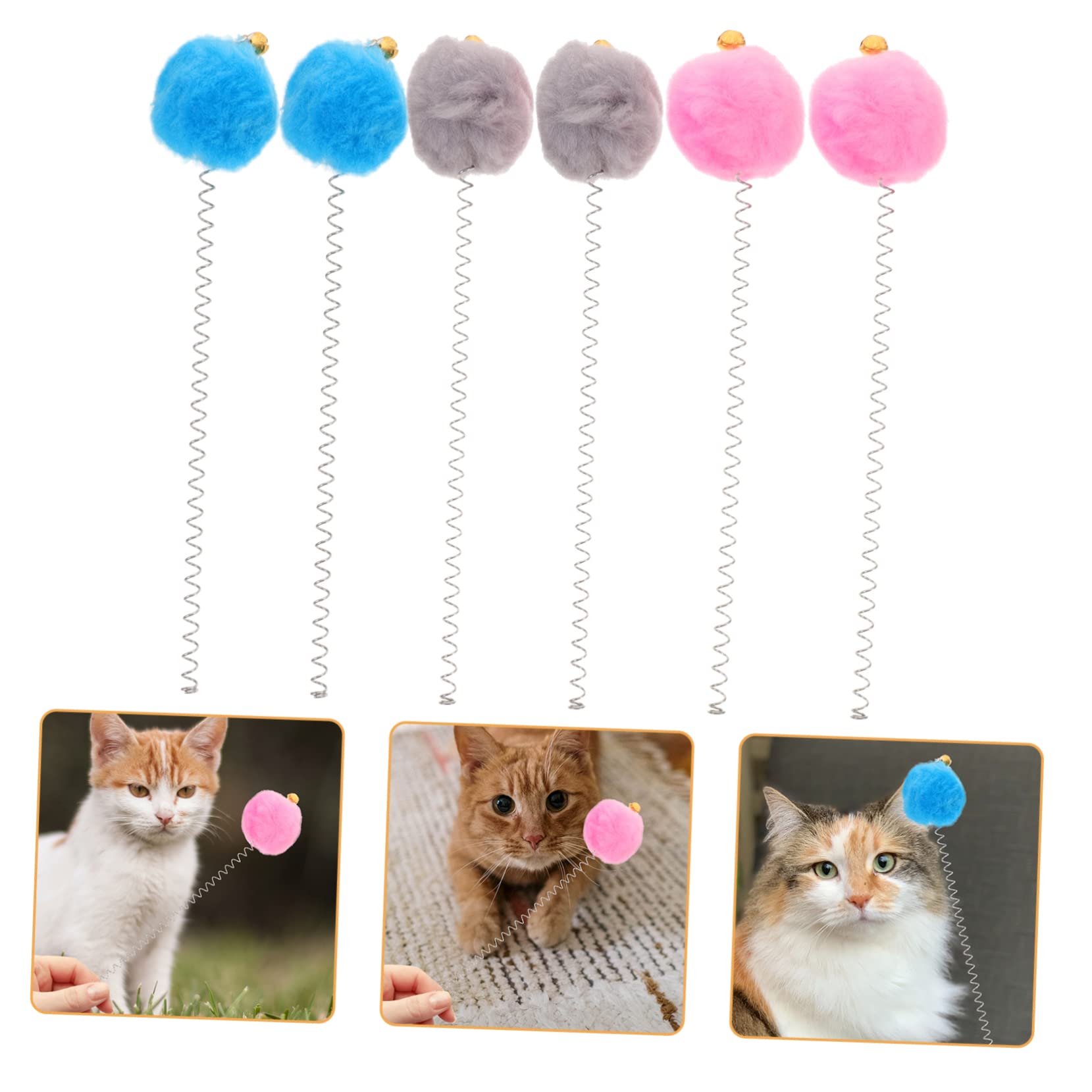 ABOOFAN 30stücke Teiliges Interaktives Katzenspielzeug Mit Saugnapf Katzenangel Mit Federn Und Glöckchen Fördert Spiel Und Bewegung Für Drinnen Für Beschäftigte Katzen