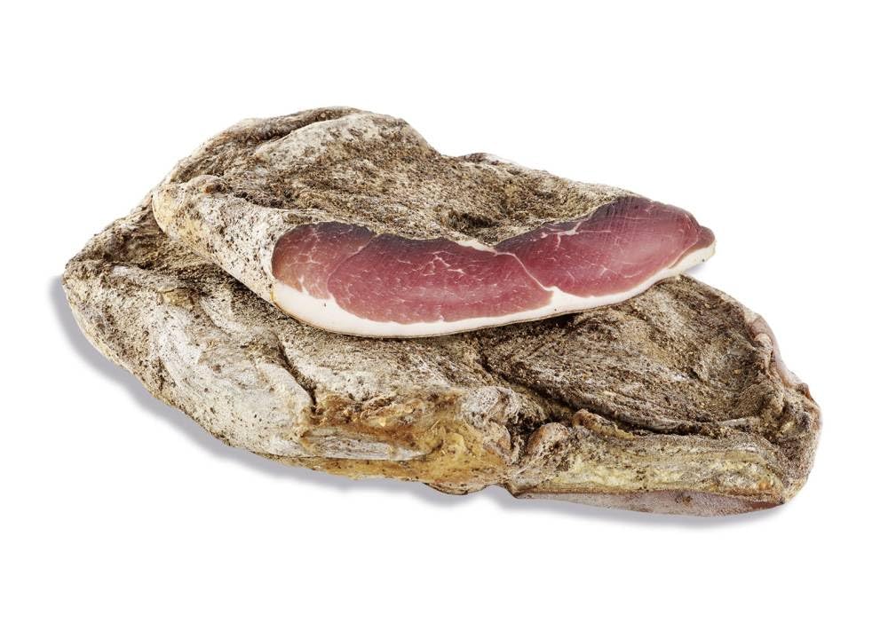Almgourmet - Beuron de jambon de qualité supérieure - 2 pièces de 400 g chacune - 6 mois vieilli - Uniquement les pièces centrales