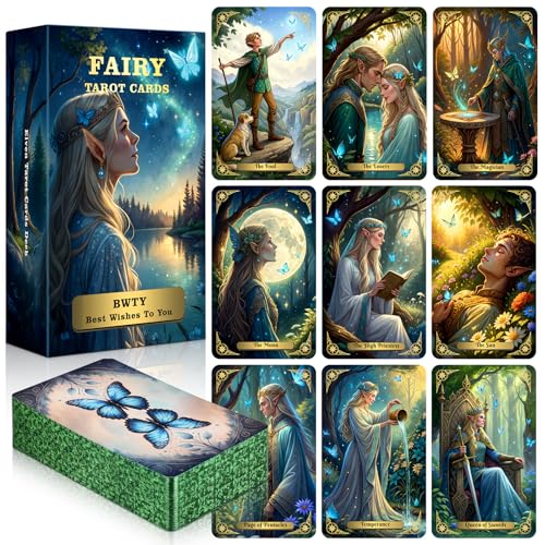 BWTY Best wishes to you Fairy Tarot Cards for Beginners...