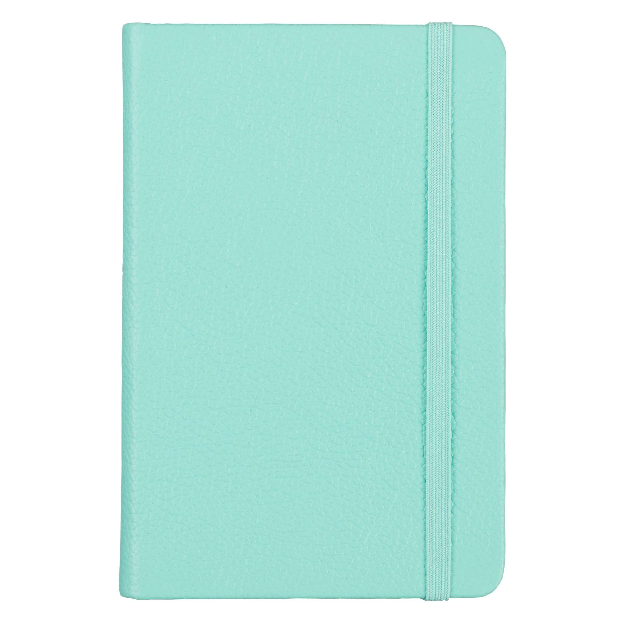 Leatherpress Classic Leather Notebook Writing Journal, Hardcover, Elastic Closure Narrow Ruled Pages, Inspire Collection