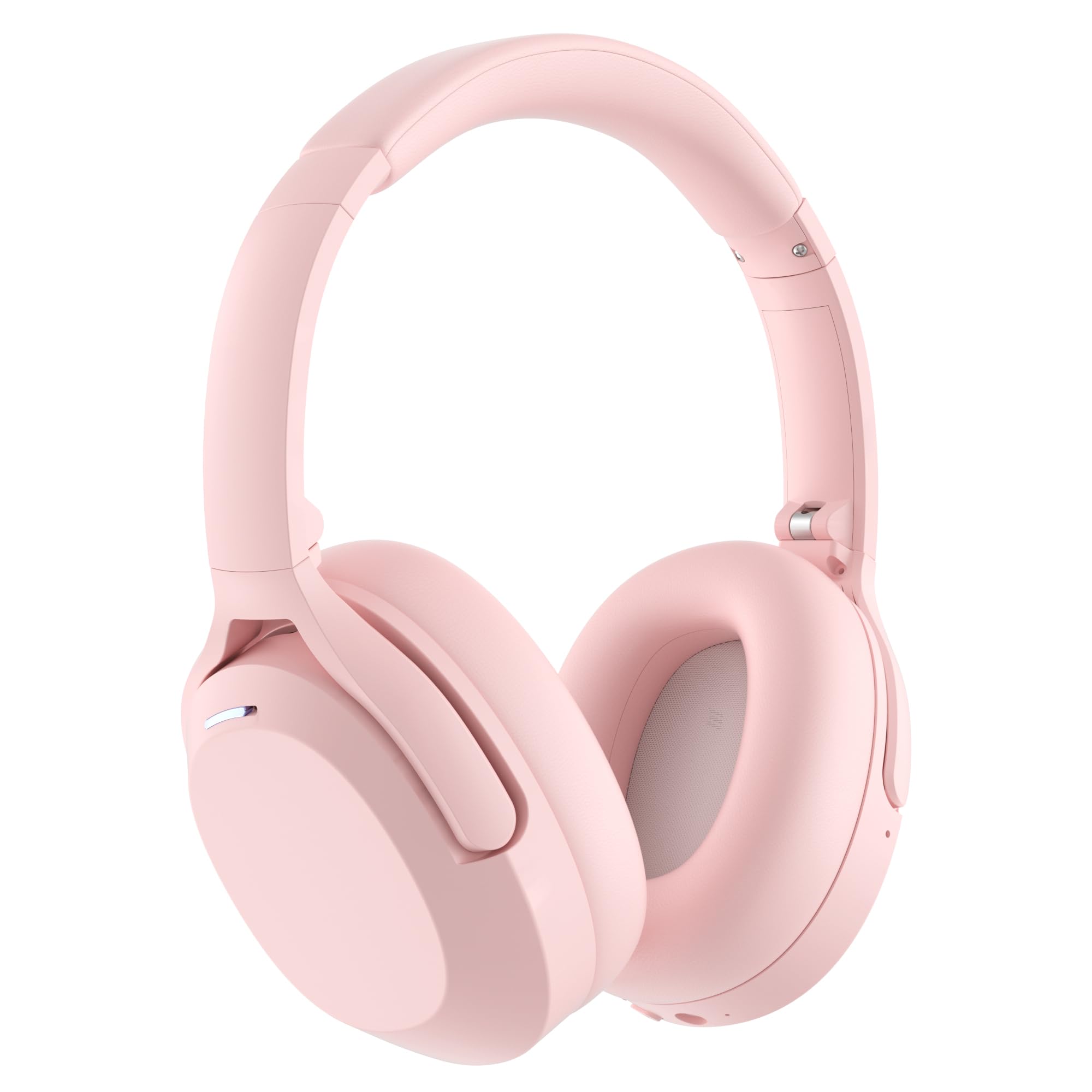 Rebocico Active Noise Cancelling Headphones, Wireless Bluetooth Over-Ear Headphone with Microphone,120H Playtime, Foldable Overhead Headphones with Deep Bass, Fast Charging for Home Travel Office — view 8