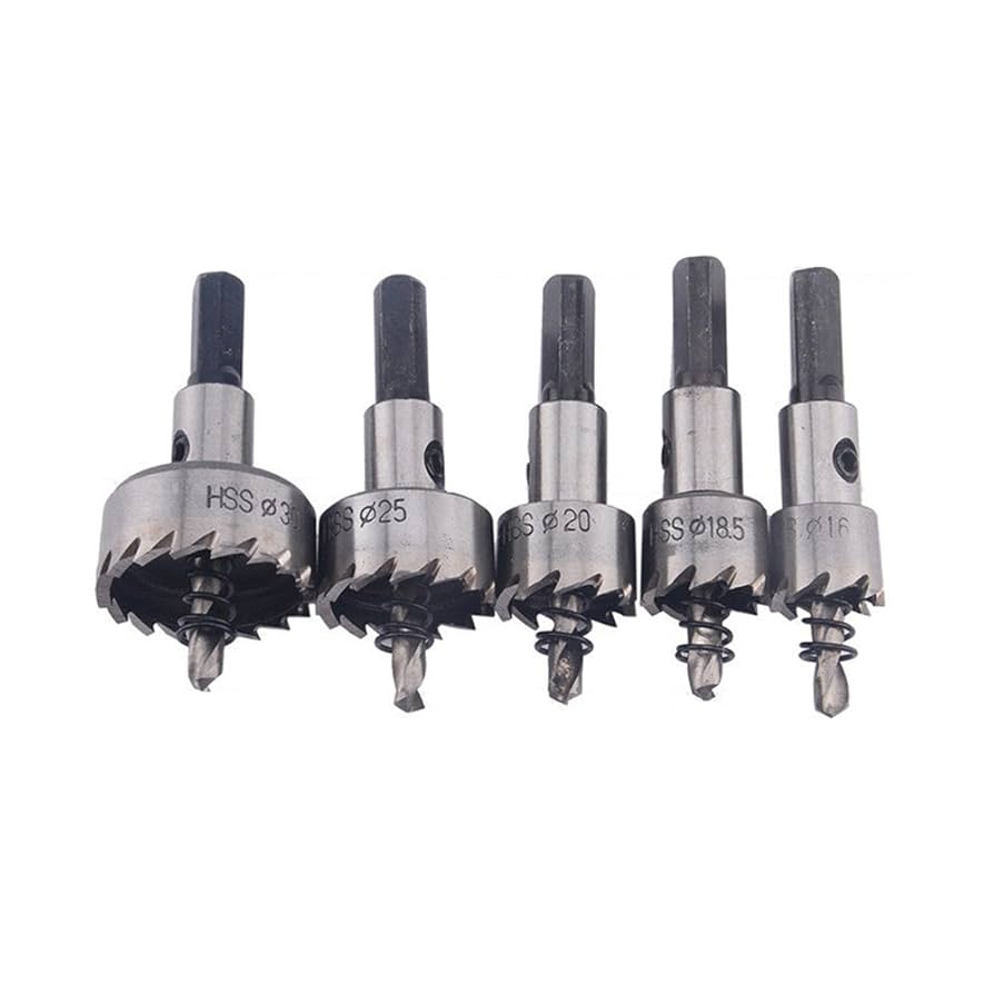 ゼットホールソー 18パイ 5本セット Amazon.co.jp: 超硬 ステンレス 製 ホールソー バイメタル