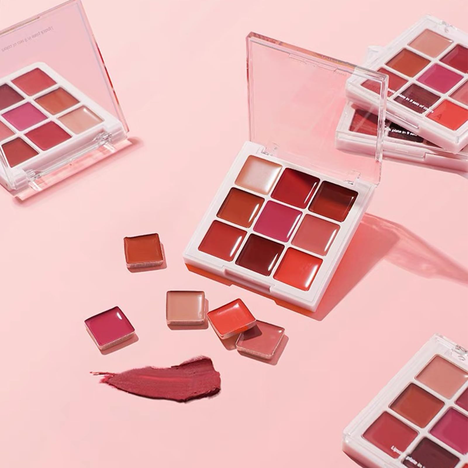 Lippen Palette Für Frauen - 9 Farben Lippen Makeup Set | Wasserdichte Matte Feuchtigkeitsspendende Nicht Klebrige Kosmetik Für Besondere Anlässe Und Täglichen Gebrauch Für Teenager