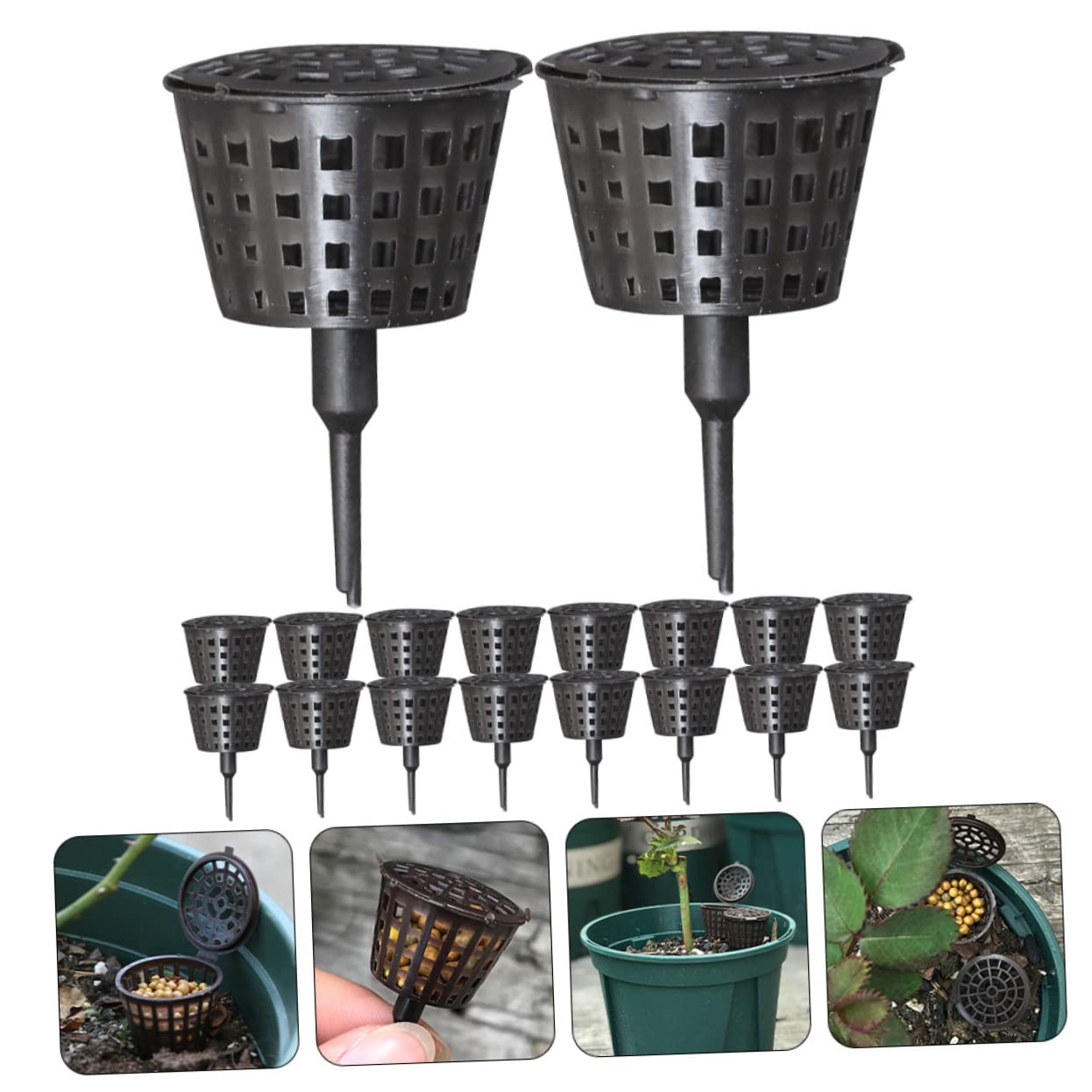 POPETPOP 120pièces Boîte De Fertilisation Pour Bonsai Conteneur Pratique Pour Nutriments De Plantes Accessoire De Jardinage Réutilisable