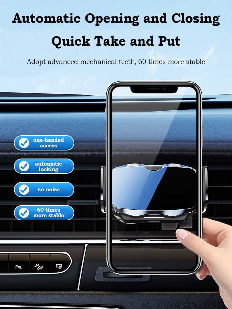 Porta Cellulare Auto per Toyota Corolla Cross 2022-2023 (Screen Version), Presa Aria Supporto Telefono Auto, 360° Regolabile Porta Telefono, Porta Cellulare Portatile Auto, Ricambi Auto