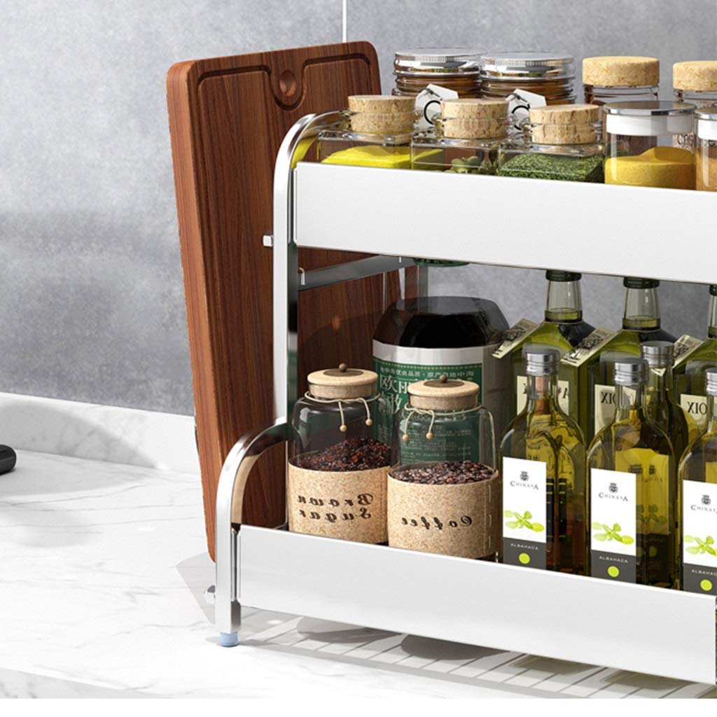 Amazon｜スパイスラック、キッチンカウンター用収納ラック、食器棚