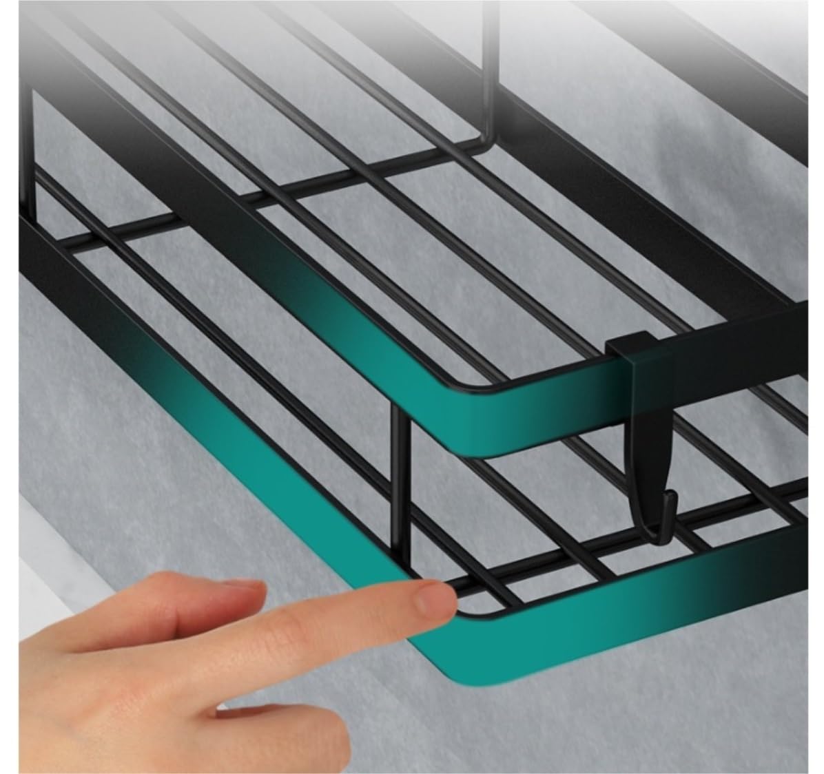 Especiero Estantería de Especias Portaespecias Estante De Especias De Montaje En Pared, Estante Colgante De Acero Al Carbono Para Especias, Organizador, Estante De Almacenamiento De Especias Para Coci