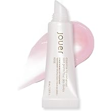 Jouer Essential Vegan Lip Enhancer - Plumping Lip Gloss - Enhancing Lip Conditioner - Moisturize، Plump، Nourishing Lip Care - Jojoba Seed Oil & Maxi Lip Formula for Moisturizing ness، Rose