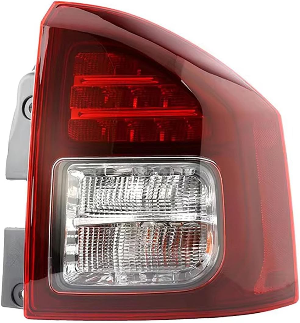 Car Taillight Housing Tail Light Assembly Rear Taillight Cover Shell For Jeep Compass 2014-2016 Durable Brake Light Housing Accessories B-Right Side
