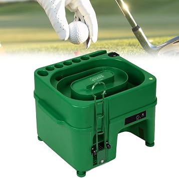 G/oLf Simulator, Automatic G/olf Ball Dispenser Machine, G/olf Accessories Batting G/olf Training Aid, Mini Ball Pitching Machine, Driver Adapter, Dual-Mode