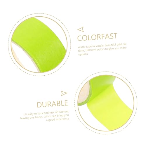 Miniatura 9 de 24 rollos de cinta washi de color sólido Washi cinta de papel Washi cinta washi cinta de chatarra suministros de reserva de cuadernos cinta adhesiva