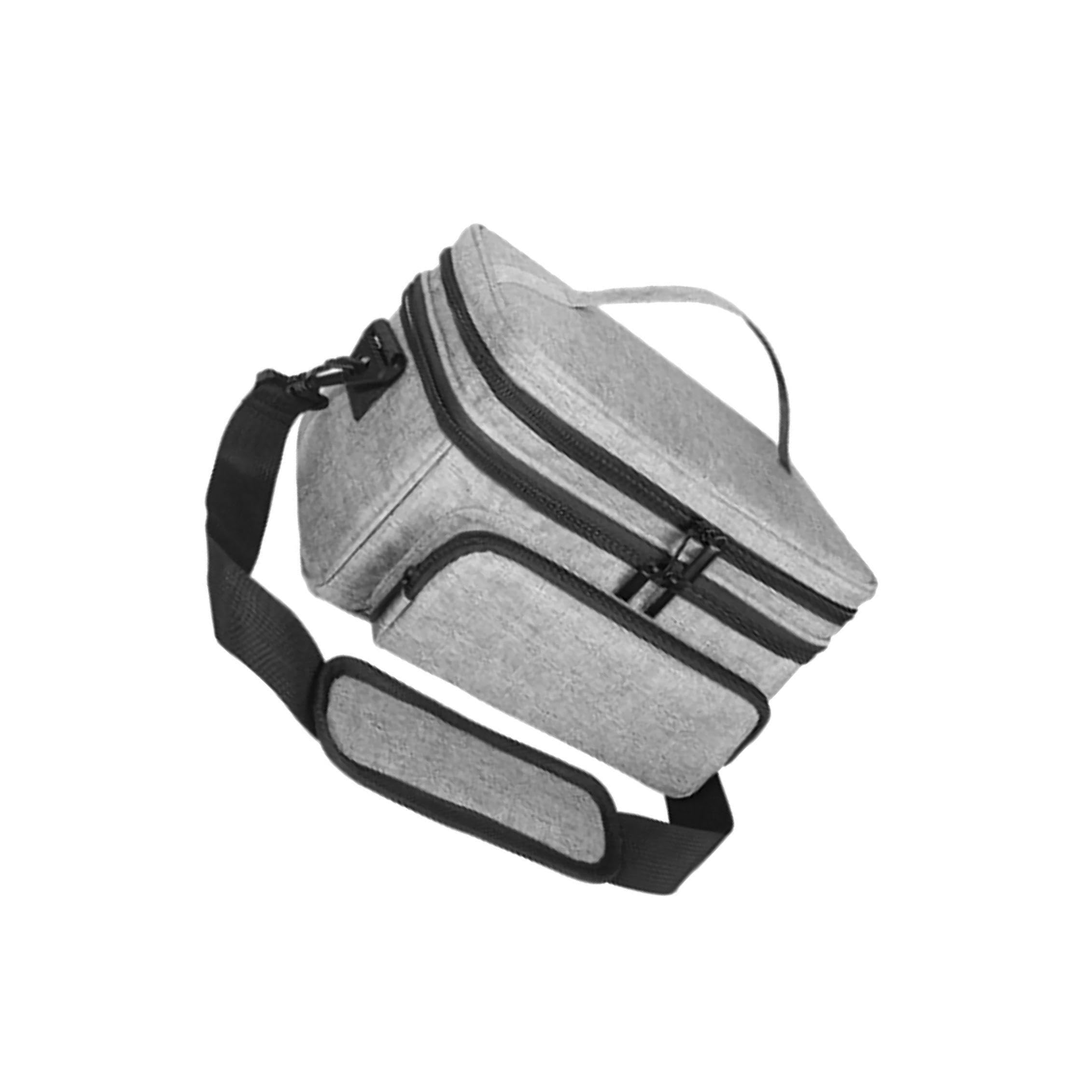 Borsa di soccorso dotata di ampio spazio di archiviazione con tasca in PVC trasparente per kit di emergenza da viaggio, borsa organizer per kit di