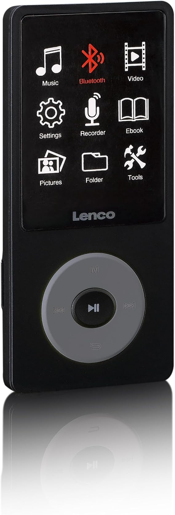 Lenco Xemio-860BK Portable CD Player, Black