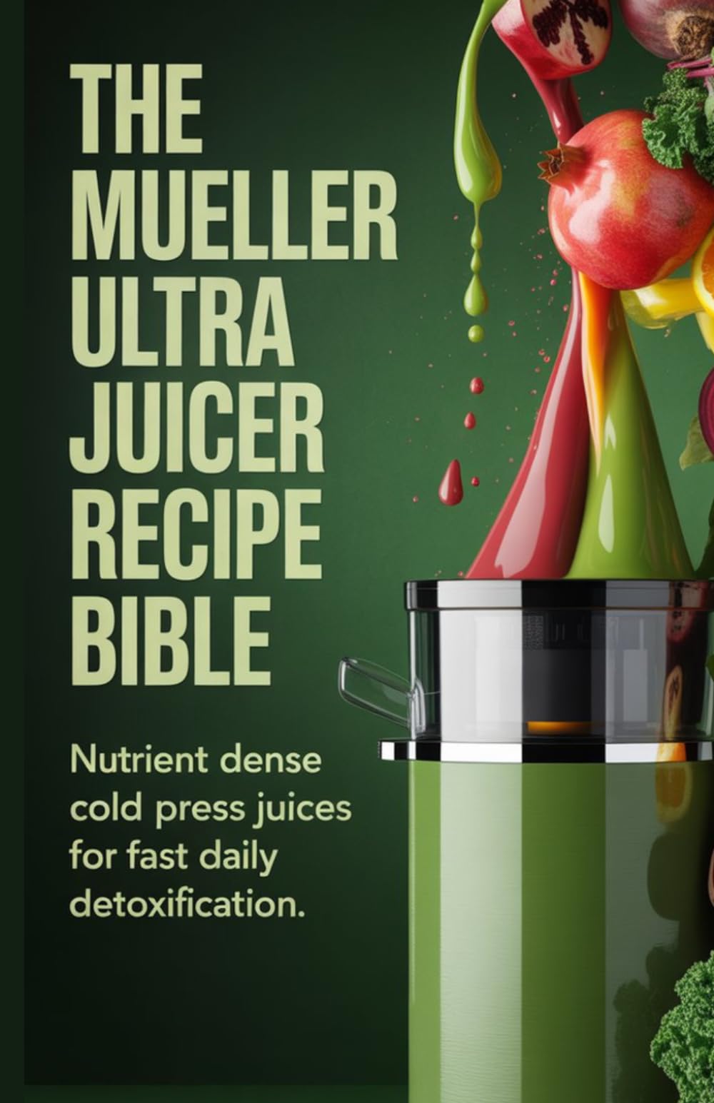The Mueller Ultra Juicer Recipe Bible: Nutrient Dense Cold Press Juices for Fast Daily Detoxification