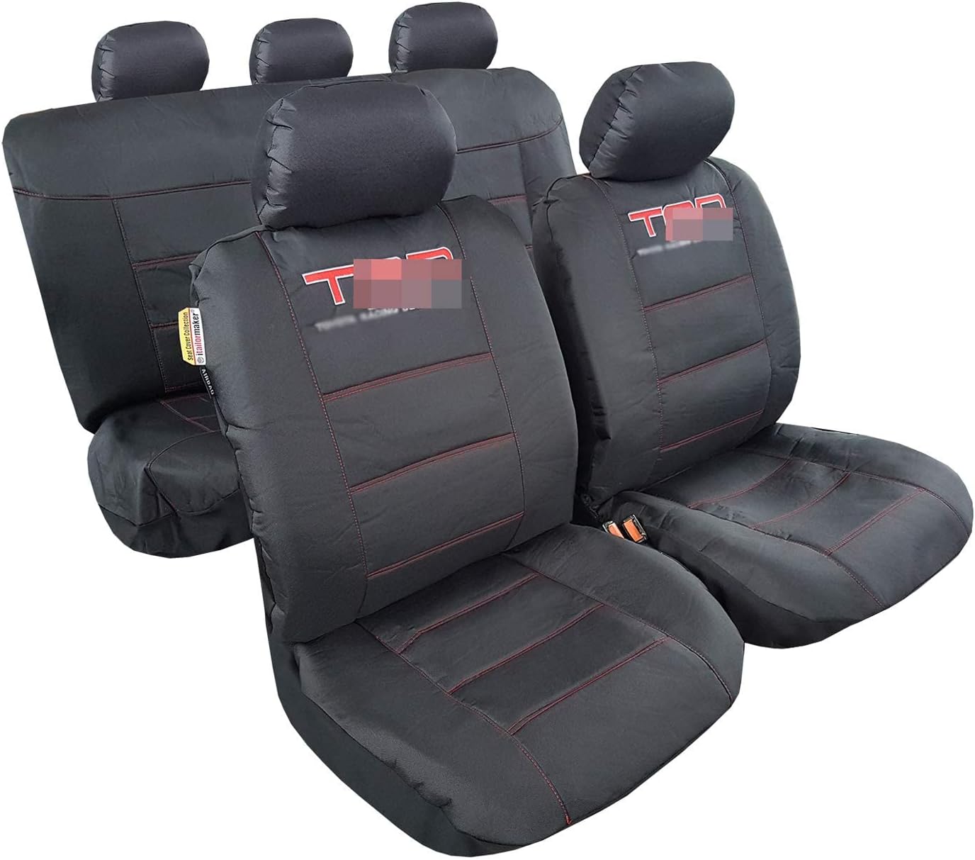 Canvas Car Seat Covers Heavy Duty Full Set Seat Covers for