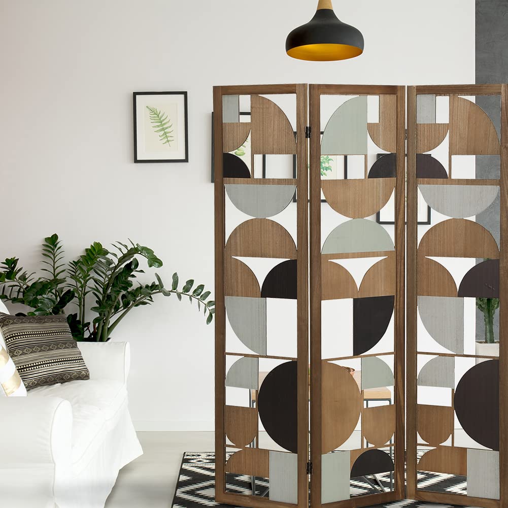 Buy Bamboo Room Divider, Private Folding Room Partition Screen