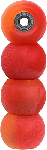 Miniatura 2 de Teak Tuning Apex 61D - Ruedas de diapasón de uretano con forma de globo, diámetro de 0.327 in de diámetro, rodamientos ABEC-9 Stealth - Fabricado en