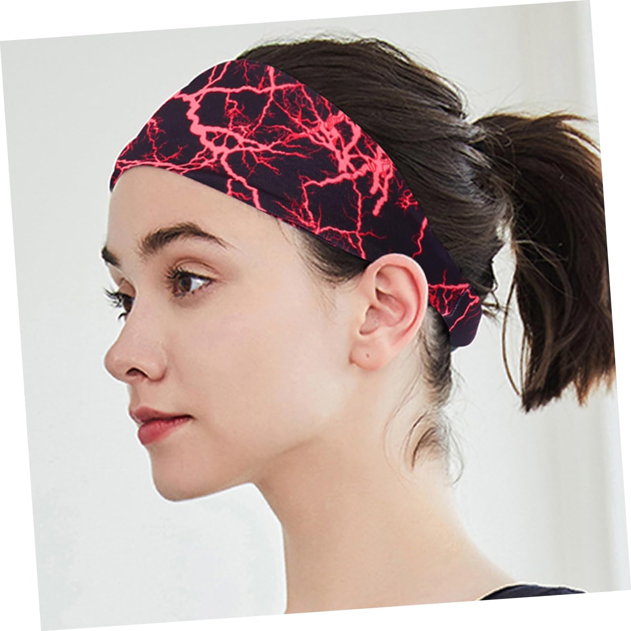 UPKOCH Cinturón Antitranspirante De Fitness Absorbente Diadema con Clips Cintas para El Pelo Venda Deportes Diadema De Gimnasio Diadema De Sudor De Entrenamiento Spandex