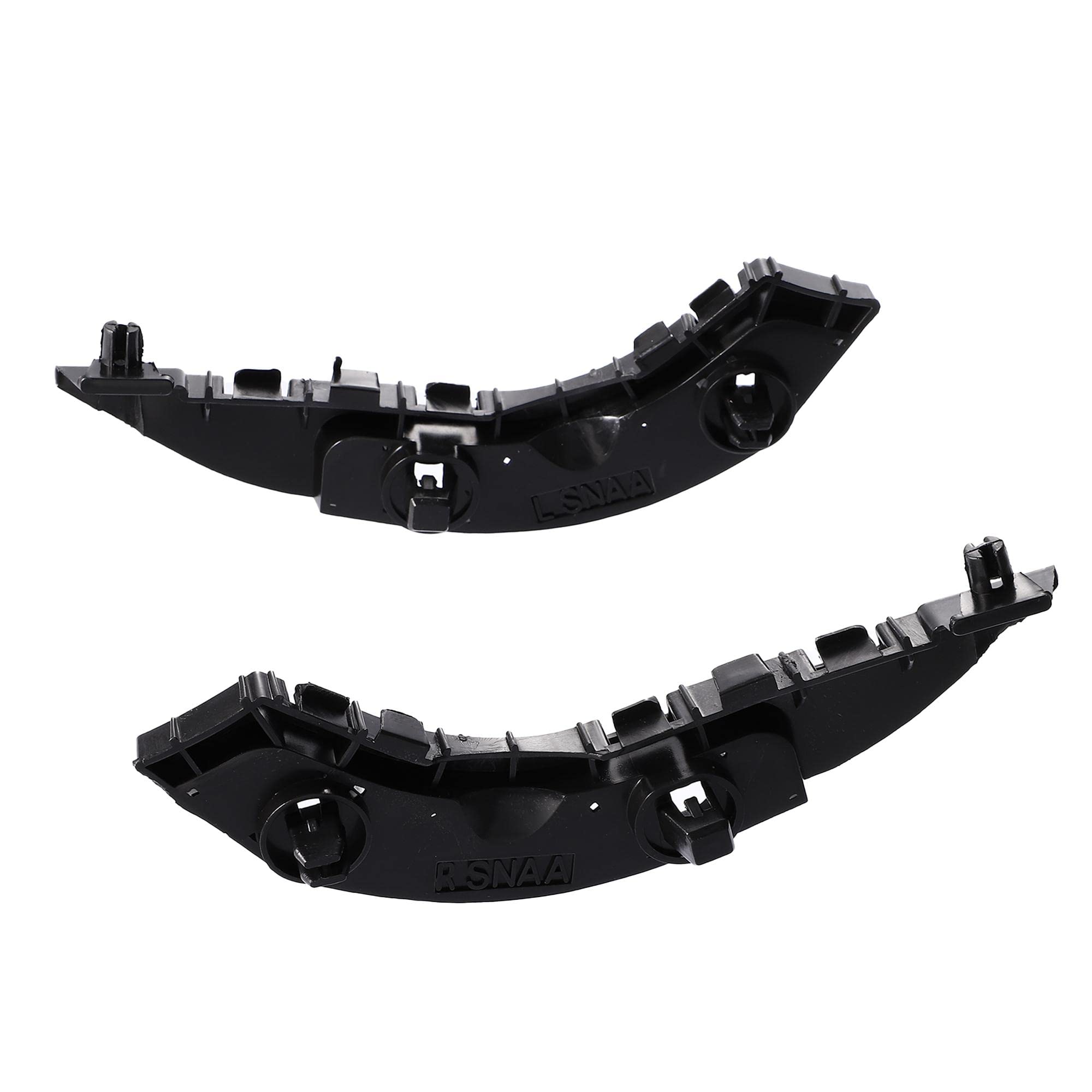 X AUTOHAUX 1 Pair Left Right Side Front Bumper Brackets Support for Honda Civic 4 Door 2006-2011 71198SNAA02 71193SNAA02 Bumper Retainer Brackets Hold Mount