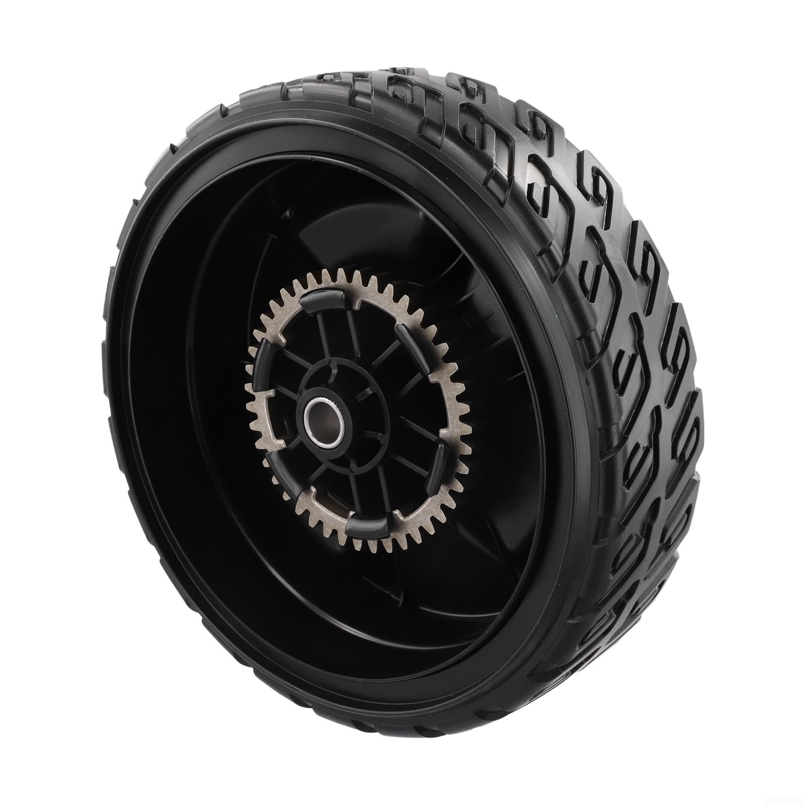Ruote per tosaerba da 20,3 cm in gomma e plastica per Honda HRN216 VKA VKAA A VYA VYAA che supportano la compatibilità OEM e il funzionamento costante (ruota posteriore)