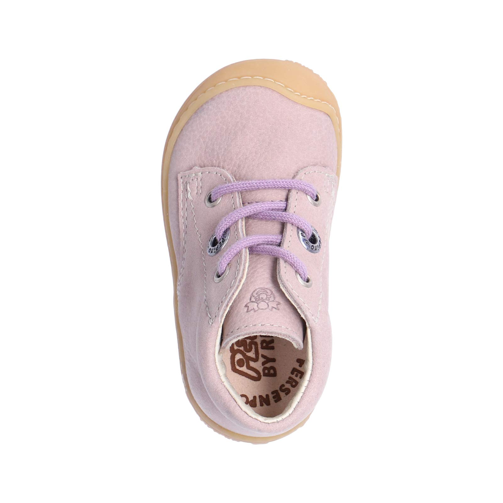 RICOSTA Jungen und Mädchen Lauflernschuhe Cory von Pepino, Mittel - für mittelkräftige Füße geeignet (WMS),Violett (Viola) (321), 22 EU
