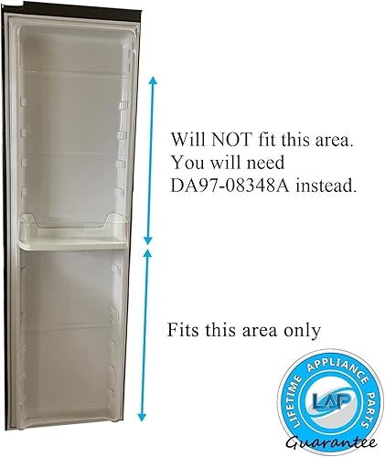 DA97-08347A - Canasta para estante de puerta (inferior) compatible con refrigerador Samsung